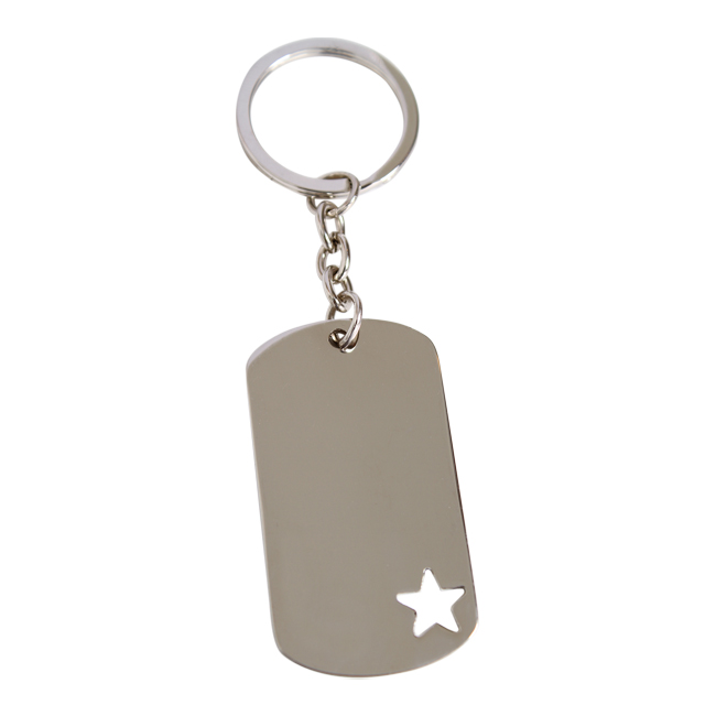 LLAVERO PLACA ESTRELLA G224